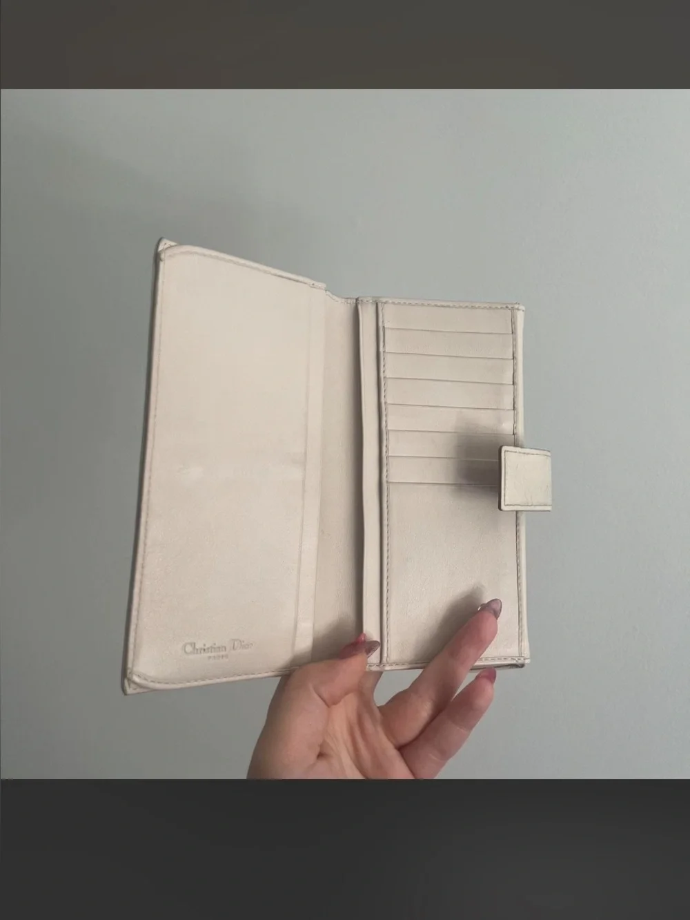 Christian Dior 2003 Saddle Wallet